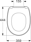 WC-istuinkansi Gustavsberg Nordic³ kova 9967B101 