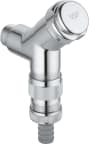 Pesukoneventtiili Grohe Eggemann 1/2", takaiskulla, kromi 