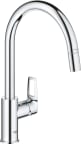 Keittiöhana Grohe Start Loop 3/8" joustoletkut, kromi 