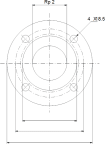 Laippa Grundfos DN 40-RP2/PN16 N 96509570 