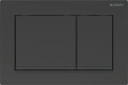 Huuhtelupainike Geberit Omega30 2-huuhtelu, musta, mattamusta 