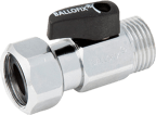 Kuulasulkuventtiili Broen Ballofix R1/2" UK pyörivä mutteri, kahva 