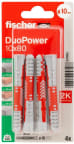 Nailontulppa Fischer DuoPower 10x80 mm IP 4 kpl/pak 