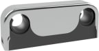 Putkikannake Purus K/K 60, 2-osainen, kromi 
