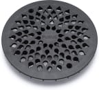 Pyöreä kansi rPP Purus Drop 150 mm, musta 