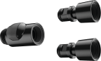 Käsisuihkun pikaliitinsarja Hansgrohe DN 15 vaaleanharmaa 28346000 