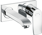 Pesuallashana Hansgrohe Metris uppoasennusennus lyhyt, kromi 31085000 