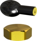 Pallosarja Gebo NoTap 16-3 keltainen DN 50/Cu54 