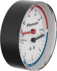 Lämpö- ja painemittari Flamco Flexcon R1/2" Ø 80 mm 0-4 bar 20-120 °C 