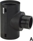 T-yhde PE Cool-Fit 2.0 140/200 mm eriste PN16 
