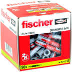 Nailontulppa Fischer DuoPower 8x65 mm 50 kpl/ltk 