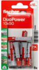 Nailontulppa Fischer DuoPower 10x50 mm IP 8 kpl/pak 