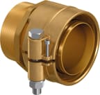 Puristus-/ kierreliitin suora Uponor Ecoflex 140x12,7-R4" PN6 UK 