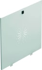 Jakotukkikaapin ovi Uponor Aqua Plus vuodonilmaisulla b, 520x430 mm 