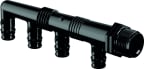 Jakotukki Uponor Q&E G3/4" UK 4x16 C/C 45+2x35 mm 