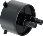 Päätyhattu Uponor Ecoflex Twin 18-22+25-28+32/140 