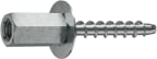 Betoniruuvi HST Toge 6x45 M8/M10 sisäkierre A4 50 kpl/ltk 