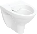 Seinä-WC Ido Glow Classic 495 mm Rimfree, kanneton, valkoinen 
