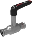 Puristus palloventtiili ZN Broen 15x15 mm, DN 10, korkea 