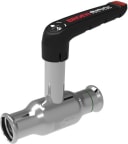 Puristus palloventtiili HST Broen 42x42 mm, DN 40, korkea 