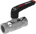 Palloventtiili HST Broen 3/8"x3/8" SK, DN 10, matala 