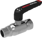 Palloventtiili HST Broen 3/4"x3/4" SK/UK, DN 20, matala 