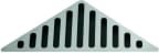Ritilä RST Unidrain ClassicLine 200 mm kulma, harjattu, Column 