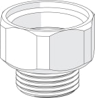 Nippa Oras 3/8"x1/2" 198934V 