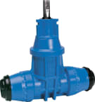 Talosulkuventtiili AVK 16/50 DN 50/63 mm POM-muovia 