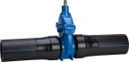 Luistiventtiili AVK 36/80 225 mm, PN10, PE100, SDR17, PE-hitsattava 