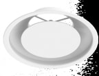Tuloilmahajotin NORDdiffuser DKC 160 