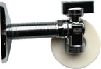 Pesukoneliitin Roth QuickBox 1/2"x3/4" kulma kromi 