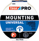 Asennusteippi Tesa Pro Mounting Universal 5 m x 19 mm 