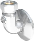 Kulmasulkuliitin R1/2 UK-D15 puserrus, kromi 