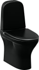 WC-laite Gustavsberg Estetic 8300 SC/QR piilo S-/P-lukko, HF, mattamusta 