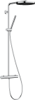 Suihkujärjestelmä Hansgrohe Pulsify S Puro Showerpipe 260 1jet Ecostat Fine, kromi 