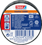 Sähköeristysteippi Tesa Professional VDE/IEC PVC 10 m x  15 mm keltainen 
