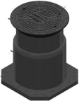 Teleskooppikansisto RauHeat PexFlex PLUS maxi G2 teleskooppikansisto 