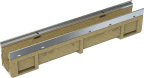 Linjakuivatuskouru Anrin Nordic KE-100 kouru 0,5% kaadolla numero 9, 1m 