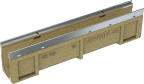 Linjakuivatuskouru Anrin Nordic KE-100 kouru 0,5% kaadolla numero 18, 1m 