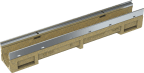 Linjakuivatuskouru Anrin Nordic KE-100 kouru 0,5% kaadolla numero 6, 1m 