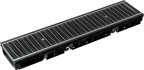 Linjakuivatuskouru Anrin Nordic SELF PE-HD LC-150 090 kouru, 1m 