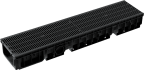 Linjakuivatuskouru Anrin Nordic SELF PE-HD LC-150 125 kouru, 1m 