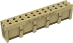 Linjakuivatuskouru Anrin Nordic Solid block monoliittikouru, 1m 