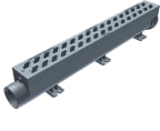 Linjakuivatuskouru Hydrotec HYDROBlock 100 RD, 1m 