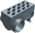 Linjakuivatuskouru Hydrotec HYDROBlock 200 RD O/V ja sivupoisto, 0,5m 