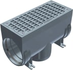 Linjakuivatuskouru Hydrotec HYDROBlock 200 PD pohjapoisto, 1m 