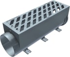 Linjakuivatuskouru Hydrotec HYDROBlock 300 RD, 1m 