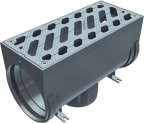 Linjakuivatuskouru Hydrotec HYDROBlock 300 RD pohjapoisto, 1m 