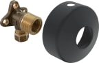 Pinta-asennuskulma Oras G3/4"(1/2")-D12 suluin, mattamusta 